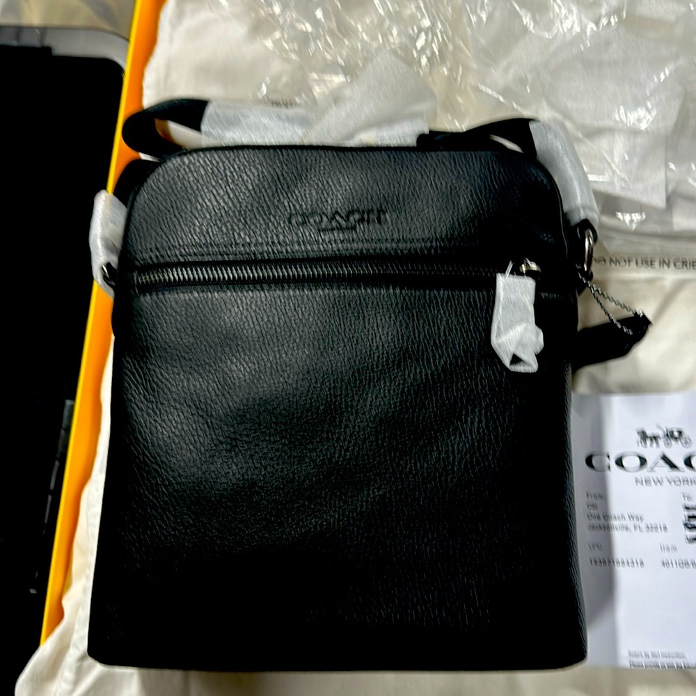 Coach Houston Flight Bag In Signature Leather